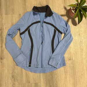 Lululemon Athletica Blue Ski Jacket with Black Accents